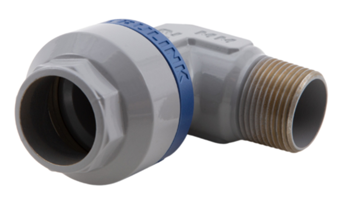 Applied System Technologies TruLink PTC 90 Degree Union Elbow Connector