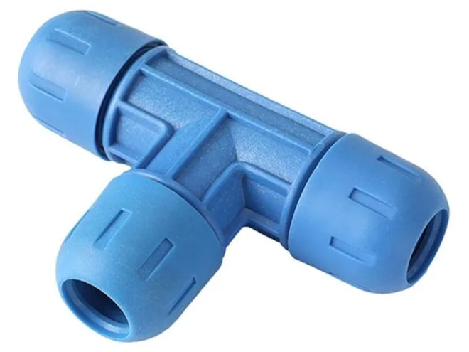 RapidAir FastPipe Equal Tee Connector