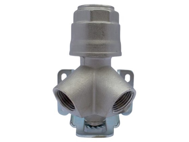Infinity 45° Double Outlet Elbow Tube to NPT with Bracket